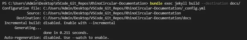 GitHub Pages Setting